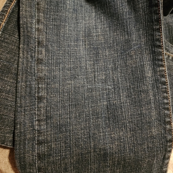 Old Navy "The Flirt" Mid-Rise Boot-Cut Stretch Blue Denim Jeans Women's Size 12 - Picture 9 of 14